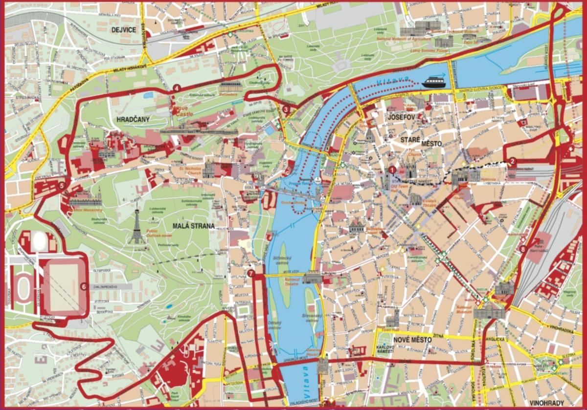хоп-хоп-офф карті Будапешта