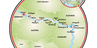 Велосипед карті Будапешта