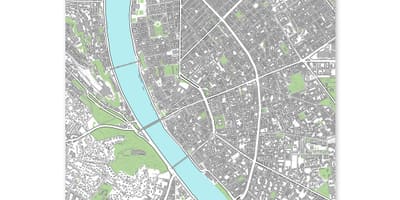 Карта Будапешта друкувати карту 