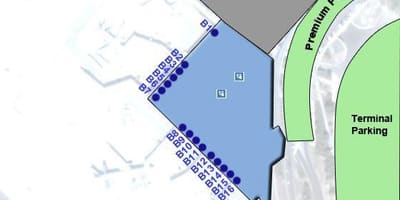 Будапешт аеропорт, термінал 2b карті