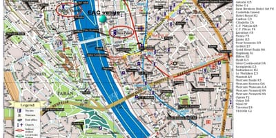 Карта готель Hilton Будапешт
