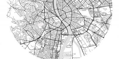 Карта Будапешт, стріт-арт